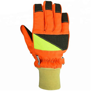 Guantes de seguridad de alta calidad Precio de venta al por mayor Guantes de seguridad a prueba de fuego Venta caliente Precio barato Cuero Mejores guantes de seguridad de bombero - Product Image 2