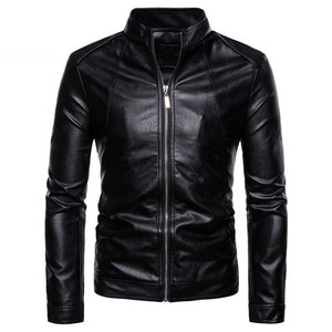 Nouveau fabricant de vestes de conception OEM veste en cuir décontractée sur le côté avec ceinture pour hommes vente en gros de vestes en cuir au Pakistan - Product Image 1