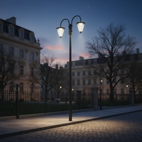 Nouveau luminaire architectural suspendu Anima 2011 LED PUBLIC LIGHT, éclairage de poteau, lumière décorative pour jardin extérieur, parc urbain