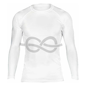 Manga larga Jiu Jitsu Rashguard Durable BJJ Rashguard Hombres Mujeres Camisa de compresión cómoda Entrenamiento de Jiu Jitsu brasileño - Product Image 1