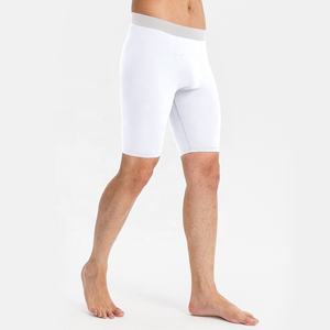Shorts de fitness Logo personnalisé respirant hommes Shorts de compression basket-ball couche de base hommes course vêtements de sport Shorts livraison DDP - Product Image 5