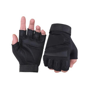 Guantes tácticos de mano de seguridad de impacto de tiro protector guantes de medio dedo personalizados al por mayor guantes tácticos duraderos - Product Image 1