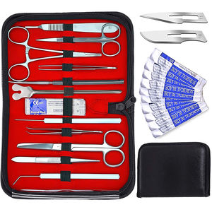 Kit de chirurgie de dissection personnalisable pour étudiants en biologie médicale en manuel en acier inoxydable disponible dans toutes sortes et qualités - Product Image 1