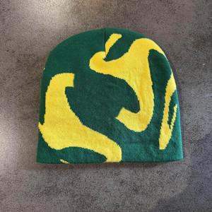 Bonnet en tricot doux et chaud pour l'hiver, logo personnalisé, mode unisexe, couvre-chef pour l'extérieur par temps froid, extensible et confortable - Product Image 3