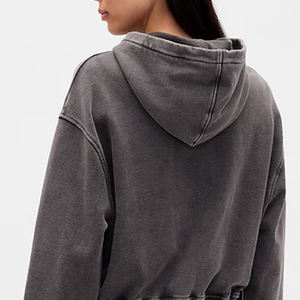 Sudadera con Capucha para Mujer a Precio de Fábrica para Compradores al por Mayor, con Tela de Alta Calidad a Precio Económico, Diseño de Logotipo Personalizado, Ajuste Holgado para Mayor Comodidad - Product Image 5