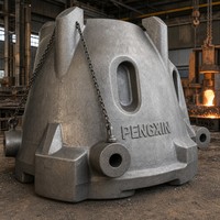 Bomba de fundición de arena Pengxin para escoria de hierro y acero, aplicación industrial de metal y carbono, de Liaoning
