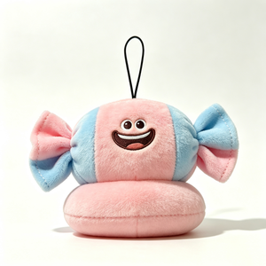 Customized Candy Plush Pouch, <b>Sweet</b>‑Shaped Plush Coin Purse, Candy‑Themed Plush Zipper Bag - Product Image 2