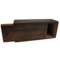 Cajas de Almacenamiento Decorativas Reutilizables y Ecológicas de Madera de Acacia, Caja para Joyas con Bisagras, Pintada a Mano con Tema de Amor