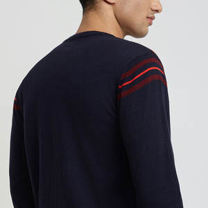 Nouveaux pulls pour hommes de couleur unie de haute qualité chandails pour hommes élégants et à la mode avec service OEM - Product Image 4