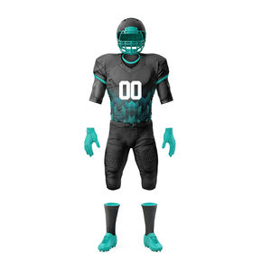 Uniforme de football américain pour équipe de jeunes hommes adultes Kit d'uniformes de football américain à sublimation à séchage rapide - Product Image 3