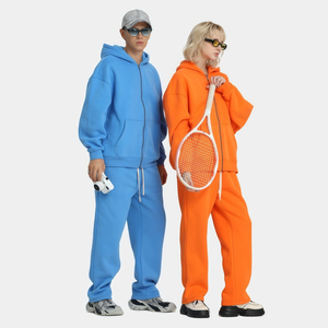 Sudadera con capucha personalizada con cremallera, estilo vintage, de gran tamaño, para invierno, con impresión digital, serigrafía, servicio OEM - Product Image 3