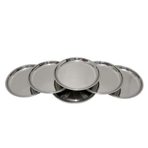 จานโลหะทาลิแบบดั้งเดิมคุณภาพพรีเมียมอินเดียทนทานสำหรับเสิร์ฟอาหาร - Product Image 1