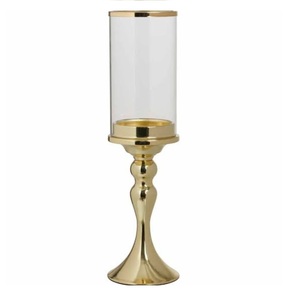Candelabro Decorativo de Metal Curvado a Mano con Diseño Marroquí y Acabado Antiguo para Decoración de Fiestas Navideñas - Product Image 2