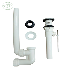 Ensemble de vidange de Lavabo durable noir/couleur personnalisée avec logo OEM Design moderne pour toilettes, salle de bains et cuisine - Product Image 1