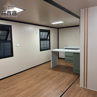 Maison préfabriquée de luxe à 2 chambres, extensible, en conteneur, à vendre, maison mobile préfabriquée résistante aux ouragans