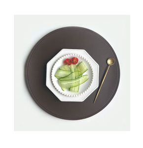 แผ่นรองจานบนโต๊ะรับประทานอาหารทำจากหนังคุณภาพสูงเครื่องครัวดีไซน์น่ารัก - Product Image 5