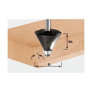 Fraise à chanfreiner Festool HW S8 à pointe en carbure - Product Image 1