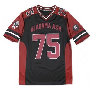 Camiseta de punto 100% algodón de la Universidad Alabama A&M para el día del partido, para hombre y mujer, personalizable en la parte delantera, transpirable, talla grande, de secado rápido - Product Image 1
