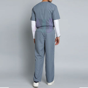 Ensemble de Blouse et Pantalon en Coton Classique, Tissu Lisse, Dernier Design, Matière Anti-Décoloration, Léger, Écologique, Pour Usage Hospitalier - Product Image 2