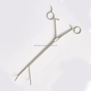 VATS Pince à dissection à angle droit incurvée thoracoscopique 25mm mâchoire Instrument chirurgical certifié CE certifié CE OEM - Product Image 2