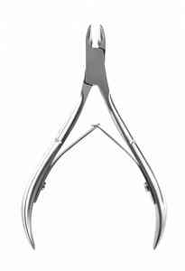 Venta al por mayor de alicates de acero inoxidable con logotipo personalizado para uñas gruesas, cortaúñas de alta calidad, alicates para cutículas - Product Image 4