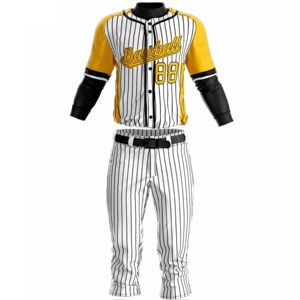 Uniformes de béisbol y softbol hechos a medida, novedad de 2025, conjuntos de ropa deportiva al por mayor, uniformes de béisbol de nuevo diseño - Product Image 6