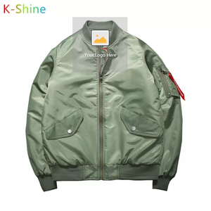 <b>Men's</b> Custom MA1 Pilot Bomber <b>Jackets</b> Wholesale Street Style Canvas <b>Flight</b> <b>Jackets</b> for <b>Men</b> - Product Image 6