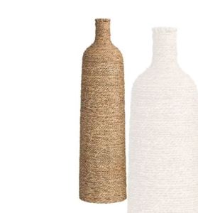 Florero de algas marinas de diseño agradable de alta calidad con forma de variedad para la decoración del hogar mayoristas de lujo florero tejido a mano - Product Image 5