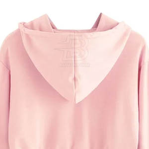 Service OEM – Nouveaux sweats à capuche courts doublés sur mesure, style décontracté hiver avec logo frontal, séchage rapide, haute qualité, en promotion - Product Image 6