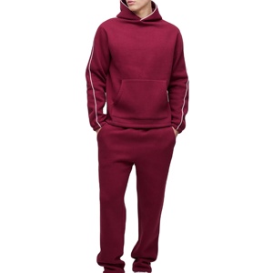 Hot Selling Men's Quick Dry Tracksuit Custom Colors 100% Cotton <b>Sets</b> Fashionable Logo Quick Dry Training Gear Men's Tracksuit - Product Image 1