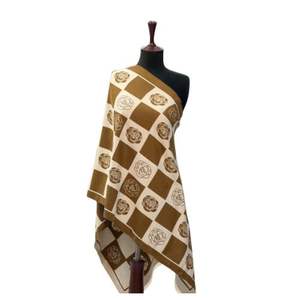 ผ้าคลุมไหล่หน้าหนาวสำหรับผู้หญิงผ้าพันคอแคชเมียร์สีทึบคลาสสิกทำจากโรงงาน - Product Image 6