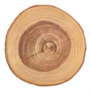 Dessous de verre rond personnalisé en bois naturel incroyable marque décorative unique impressions design étonnant spécial moderne en forme de cercle thé - Product Image 6