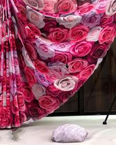 Precioso Impresionante Diseñador Indio Sari Última Exclusiva Impreso Sari Blusa Elegante Calidad Premium Nupcial Étnico Fiesta Desgaste Mujeres - Product Image 2