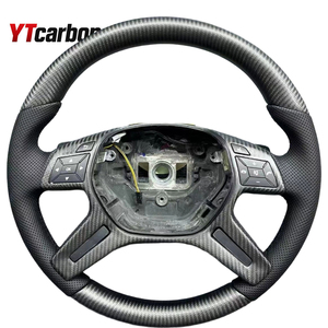 Volante de Fibra de Carbono Mate Personalizado YTcarbon para Clase G, Clase GL, Clase ML, W212, G500, G350, G65, G63, ML63, GL550, <span class=keywords><strong>GL63</strong></span> - Product Image 1