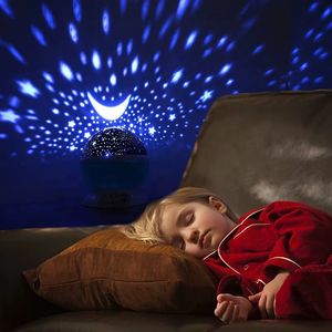 Lampada girevole del proiettore della stella e della <span class=keywords><strong>luna</strong></span> per i bambini - Product Image 5