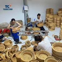 Grosir dompet bambu alami dan elegan hadiah sempurna untuk semua acara tas tangan bambu diskon pesanan besar
