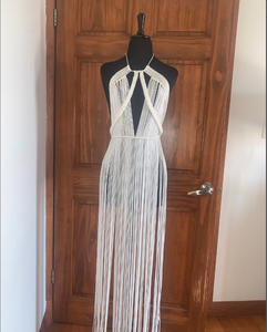 Robe de plage, tricotée, macramé, bohème, vêtements de plage - Product Image 2