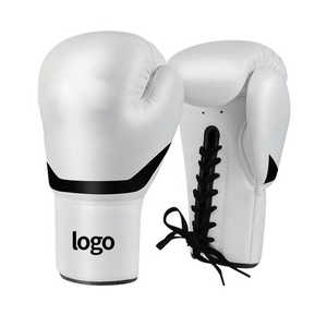 Gants de boxe personnalisés en cuir pu pour entraînement professionnel 14 16 oz nouveau design - Product Image 2