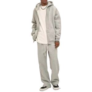 Conjuntos Deportivos, Conjuntos Deportivos OEM con Cremallera, Conjuntos de Sudadera con Capucha Unisex, Conjunto Deportivo Holgado de Dos Piezas - Product Image 1