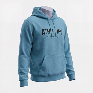 Custom Graphics Cotton <b>Blended</b> Basics Hoodie for Men Cozy and Soft Perfect for Layering or for Everyday Wear. - Product Image 1