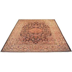 Auténtico Alfombra Persa de Najafabad, Estilo Tradicional, Anudada a Mano, para Interiores, con Lana Natural y Algodón, 13'1 x 9'11 - Product Image 1