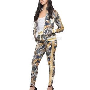 ชุดวอร์มพิมพ์ลายผู้หญิง ผ้าระบายอากาศ สไตล์ล่าสุด ไซส์พลัส รับสกรีนโลโก้ตามสั่ง - Product Image 5