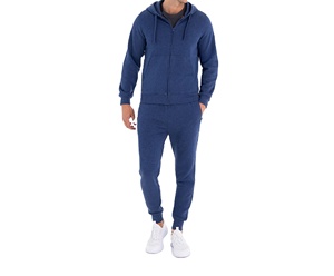 Sudadera con Capucha Completa de Primera Calidad para Hombre, Felpa de Algodón Grueso, Bordado Personalizado, Talla L, Estampado en Blanco - Product Image 4