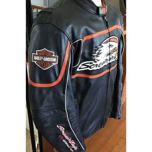 HARLEY DAVIDSON VESTE EN CUIR POUR HOMME SCREAMIN EAGLE. - Product Image 3