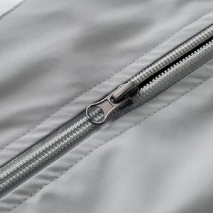 Veste matelassée en coton à col montant, style homme, couleur unie, coupe slim, vente en gros, vêtements d'hiver chauds - Product Image 4