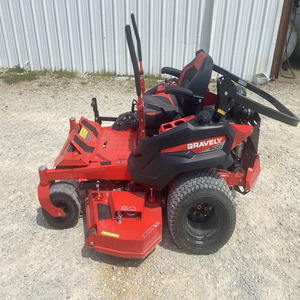 เครื่องตัดหญ้าแบบ Zero Turn ยี่ห้อ Gravely รุ่น ZT ขนาด 52 นิ้ว 23 แรงม้า เครื่องยนต์เบนซิน 2 จังหวะ ถังเก็บหญ้า 100 ลิตร ระบบปล่อยหญ้าด้านหลัง - Product Image 1