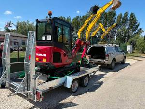 Yanmar VIO 17 Mini Excavator Crawler Digger Compact <b>Track</b> High Digging Power 1 Ton Capacity Hydraulic <b>Pump</b> for Farm Garden - Product Image 6