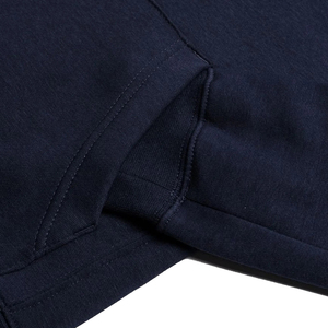 Custom Wholesale Fleece Pullover High Quality <b>Drop</b> Shoulder Street Wear Hooded Heavyweight Casual Fleece Hoodie for Men - Product Image 3