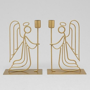 Stylish Candle Stand With <b>Gold</b> Plated for Home & Hotel Customized Size & <b>Gold</b> Color Home Decor Candle Holders for Tabletop - Product Image 2