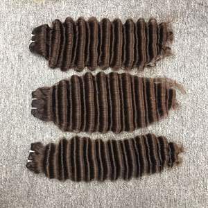 ผมต่อผ้ามนุษย์สไตล์คลื่นลึกทรงหลวม100% เวียดนาม - Product Image 1